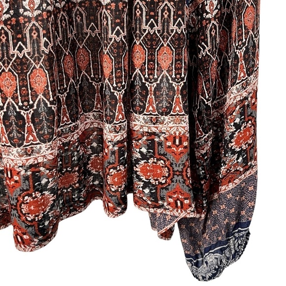 Lucky Brand Bohemian Boho Blouse Size XS - Picture 5 of 11